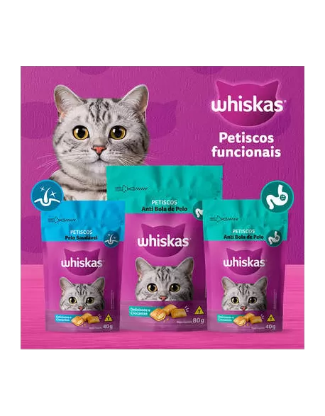 Whiskas Temptations Anti Bola De Pelo G