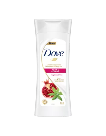 Dove Loção Hidratante Corporal Romã e Verbena 400ml