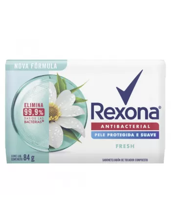 Rexona Sabonete Barra Antibacteriano Fresh 84g