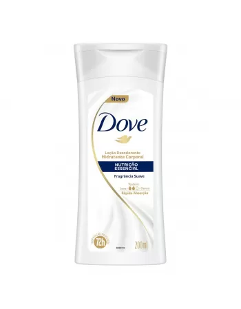 Dove Loção Desodorante Hidratante Corporal Nutrição Essencial 200ml