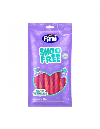 Fini Smoofree Tubes Frutas Vermelhas 80g