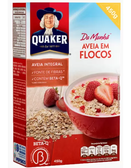 Aveia Flocos Quaker 450g