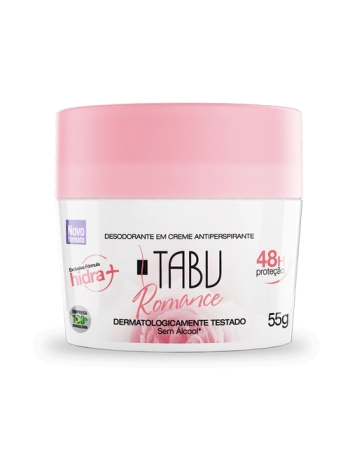 Desodorante Creme Tabu Romance 55g