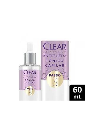 Uni Clear Tônico Capilar Antiqueda Passo 3 60ml