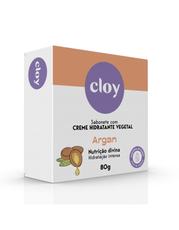 SINTER CLOY SABONETE HID ARGAN 80G (72)