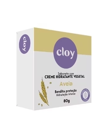 SINTER CLOY SABONETE HID AVEIA 80G (72)