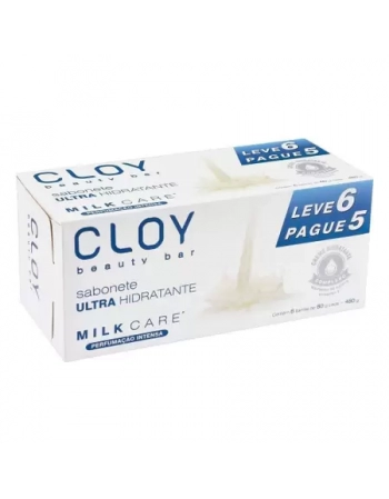 SINTER CLOY SABONETE HID MILK CARE 6X80G (12)