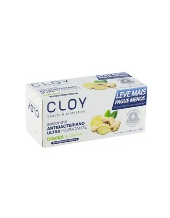 SINTER CLOY SABONETE HID GINGER E LEMON ANTIBAC 6X80G (12)