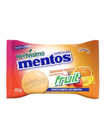 Sabonete Vegetal Herbíssimo Mentos Fruit 80g