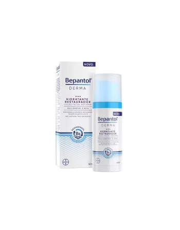 Bepantol® Derma Hidratante Restaurador Loção Facial Noturna 50ml