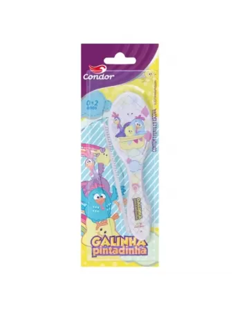 Conjunto para Cabelos Galinha Pintadinha Bebê Condor