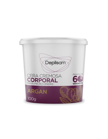 Cera Cremosa Depilsam de Micro-Ondas Argan 100G