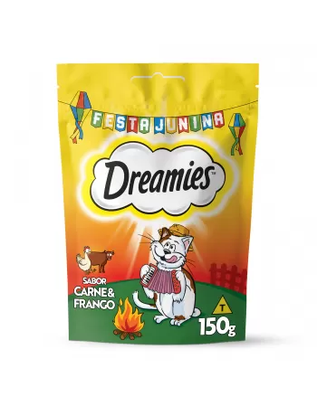 Dreamies Carne e Frango 150g