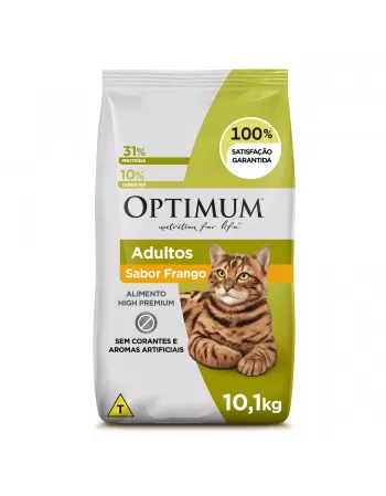 OPTIMUM DRY CAT AD FRANGO 10,1KG