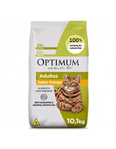 OPTIMUM DRY CAT AD FRANGO 10,1KG