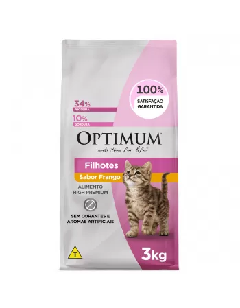 OPTIMUM DRY CAT FILHOTE FRANGO 03KG (6)