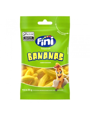 Fini Bananas Display Com 10 Unidades com 35g