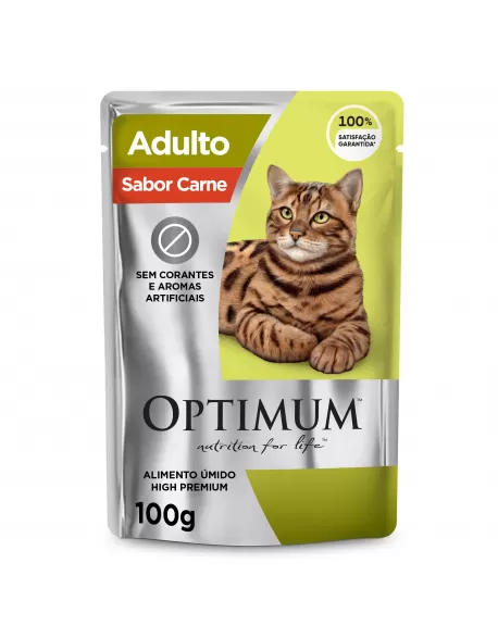 OPTIMUM SACHE CAT AD CARNE 85G (40)