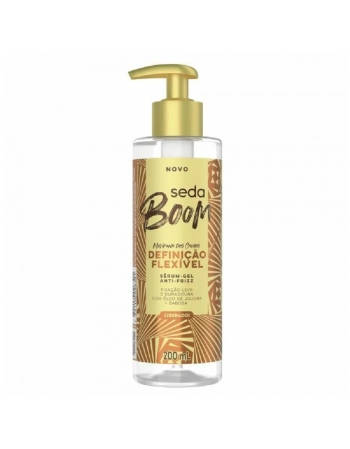 Seda Boom Sérum Gel Antifrizz Óleo de Jojoba e Babosa 190ml