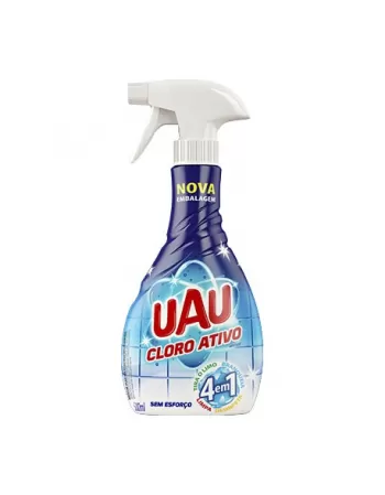 Cloro Ativo UAU 4 EM 1 Gatilho 500ML