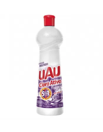 Cloro Ativo UAU Lavanda Squeeze 500ML