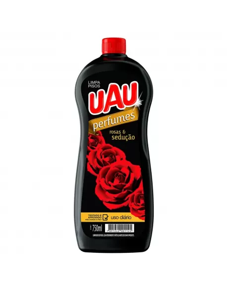 INGLEZA UAU LIMPA PISOS PERF ROSAS E SEDUÇ 750ML (12)