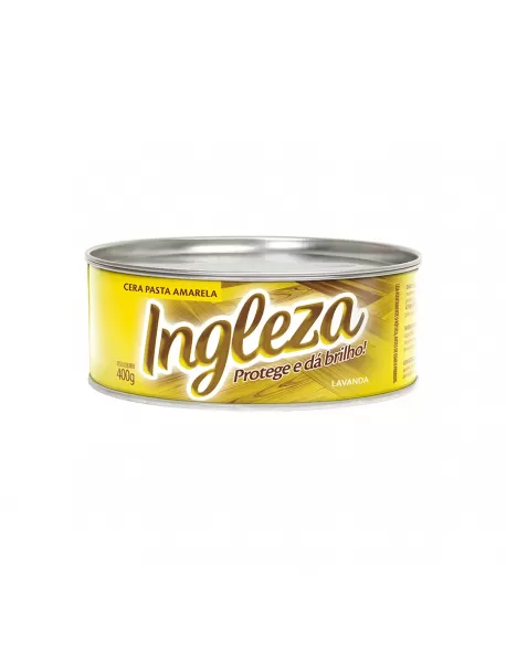 Cera Pasta Ingleza Amarela 400g