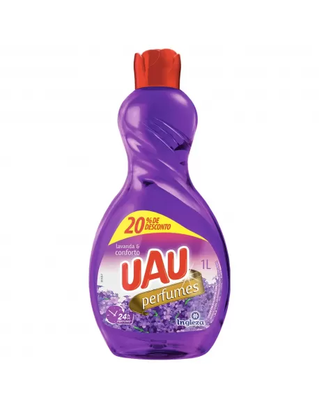 UAU Perfumes Lavanda Leve 1L Pague 800ml