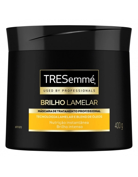 UNI TRESEMME MASC TRAT BLEND DE ÓLEOS BRILHO LAMELAR 400G (6)