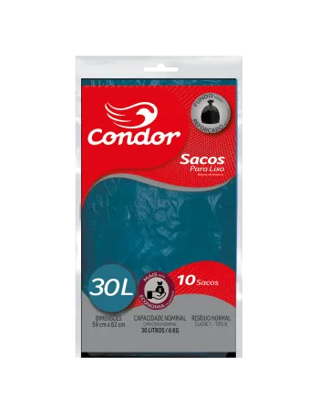 Saco de Lixo Condor 30L 10UND