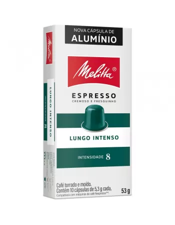 CAFE MELITTA CAPSULA ALUMINIO LUNGO INTENSO C/8