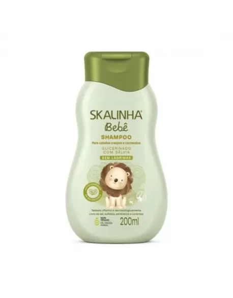 SK SKALINHA BEBE SH GLICERINADO SALVIA 200ML (12)