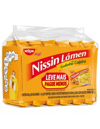 NISSIN PACK LAMEN LAGO LV+ PG- 6X85GR (12)