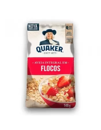 QUAKER AVEIA FLOCOS REGULAR 148G