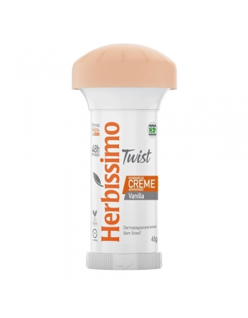 Desodorante Herbissimo Creme Twist Vanilla 45g