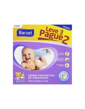 Kit Creme Baruel 45g Para Assaduras L3p2