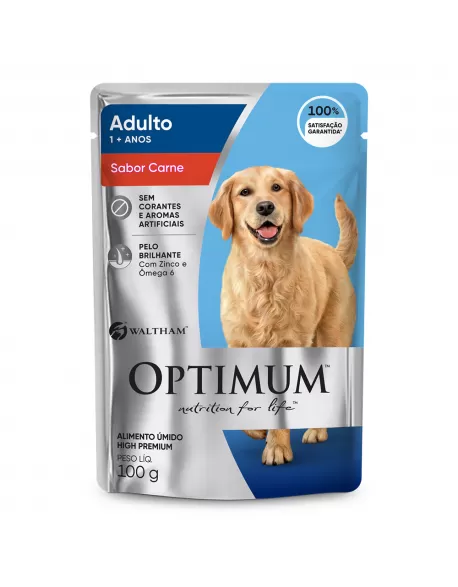 OPTIMUM SACHE DOG AD RGRD CARNE 100G (36)