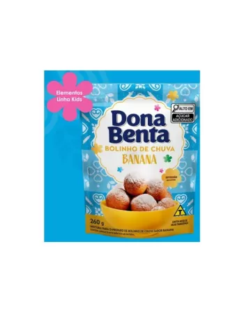 JM D BENTA MISTURA PARA BOLINHO DE CHUVA BANANA 260g