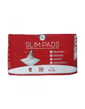 Tapete Higiênico Slim Pads Petmais 30UN