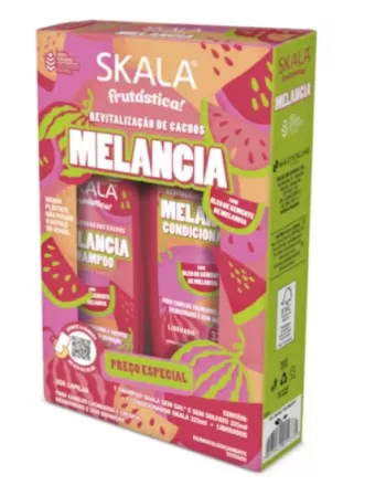 SHAMPOO + CONDICIONADOR SKALA MELANCIA 325ML