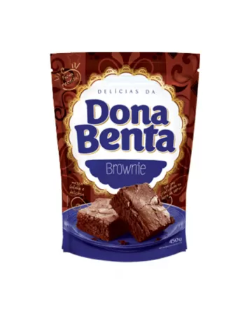 MISTURA PARA BOLO DONA BENTA BROWNIE 450G