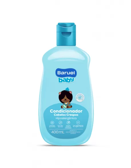 BARUEL BABY CONDICIONADOR CABELOS CRESPOS 400ML (12)