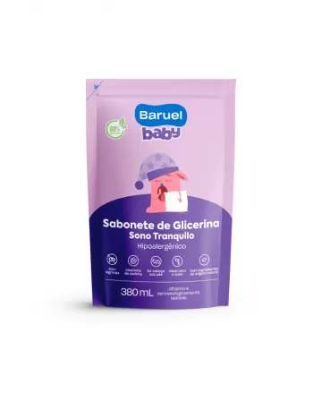 BARUEL BABY SABONETE LIQUIDO SONO TRANQUILO REFIL 380ML