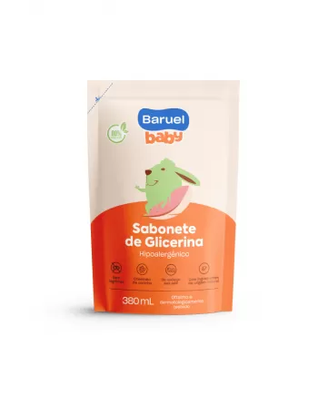 BARUEL BABY SABONETE LIQUIDO COM GLICERINA REFIL 380ML