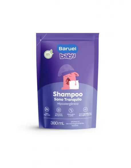 BARUEL BABY SHAMPOO SONO TRANQUILO REFIL 380ML (12)