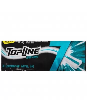 CHICLETE TOP LINE 7 X-PLOS MENTA