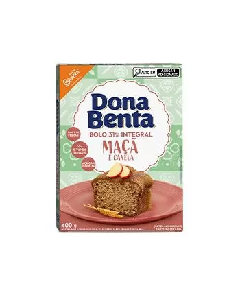 DONA BENTA MISTURA P/BOLO MAÇA/CANELA INTEGRAL