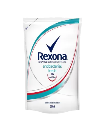 Rexona Sabonete Líquido Antibacteriano Fresh Refil 200ml