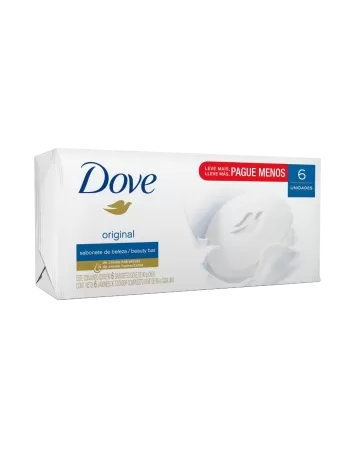 UNI DOVE SABONETE BARRA BRANCO PACK 6X90G (8)