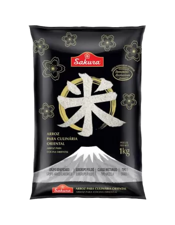 SAKURA ARROZ PREMIUM GRAO CURTO 1KG (30)